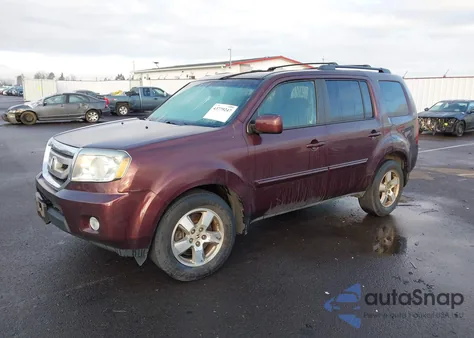 2010 Honda Pilot Ex-L z USA, uszkodzony, nr VIN 5FNYF4H69AB037097